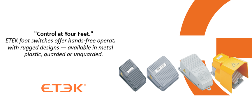 foot switch - control gear - iron side electrical and automation