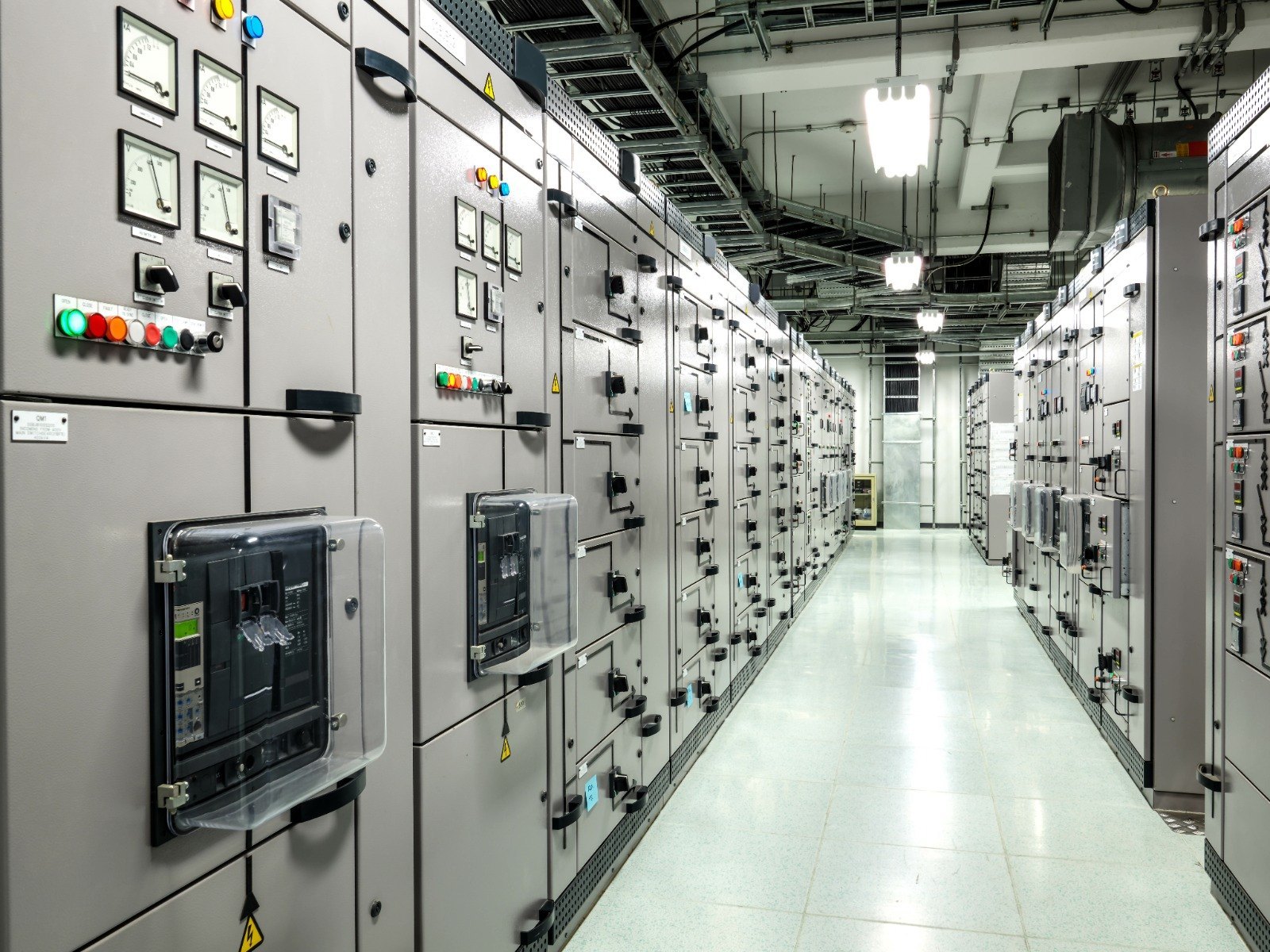 electrical panel - MCC room - iron side electrical and automation
