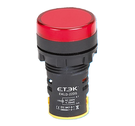 PILOT LIGHT 22MM ETEK - IRON SIDE ELECTRICAL AND AUTOMATION